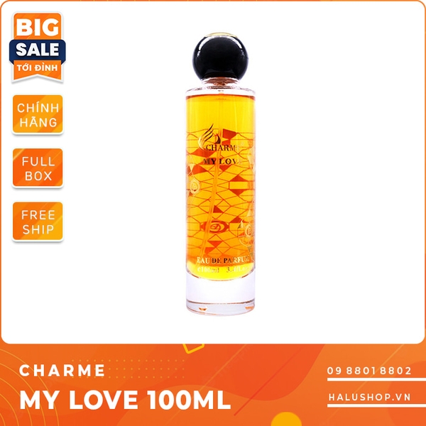 nuoc hoa charme my love 100ml chinh hang danh cho nu gia re nhat