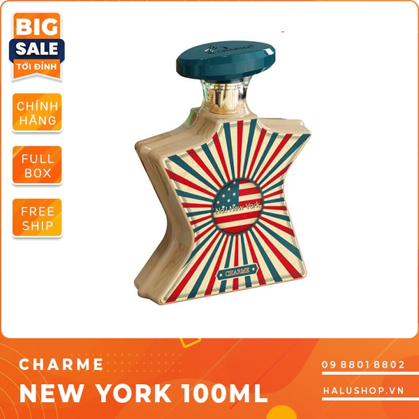 nuoc hoa charme new york no1 100ml chinh hang gia re nhat danh cho nam nu