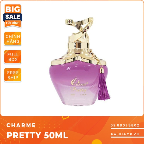 nuoc hoa charme pretty 50ml chinh hang danh cho nu gia re
