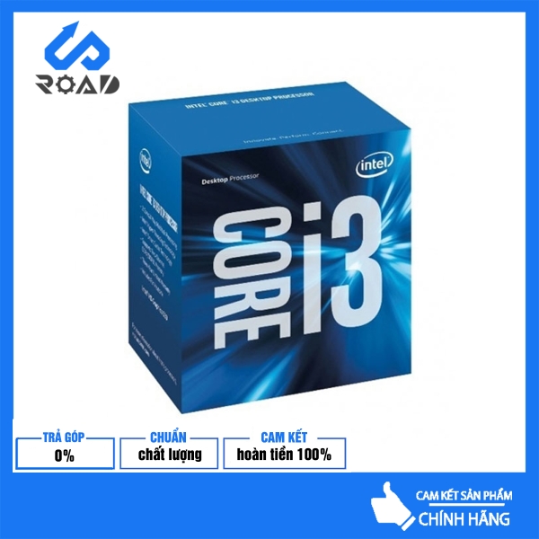 CPU Intel Core i3 6100 (3.70GHz, 3M, 2 Cores 4 Threads) Box Công Ty