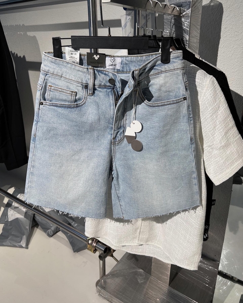 JEAN SHORTS (lightblue) Chuột Trắng