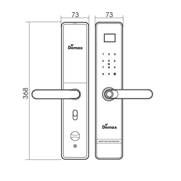 Khóa Thông Minh | EL-C619 BN