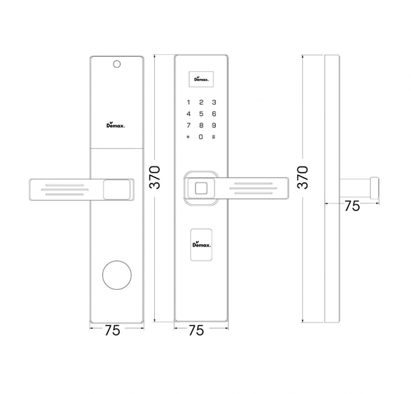 Khóa Điện Tử | EL680 GS CNC