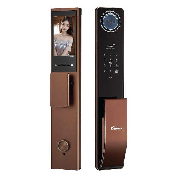 Khóa Thông Minh Nhận Diện Khuôn Mặt Face ID - 3D | EL-C910CB CNC Loại Có Remote