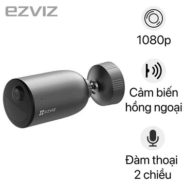 Camera IP WiFi ngoài trời dùng pin năng lượng EZVIZ CB3 2K