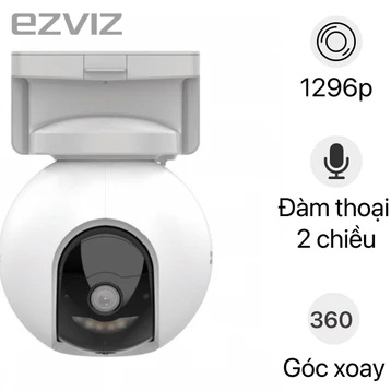 Camera IP Wifi Ezviz CB8 3MP - sử dụng pin