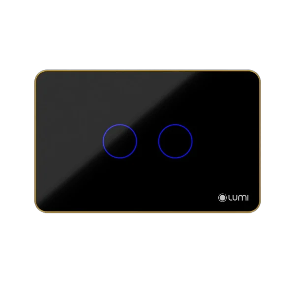 Công tắc chiết áp thông minh Luto 2 Nút | Chữ Nhật