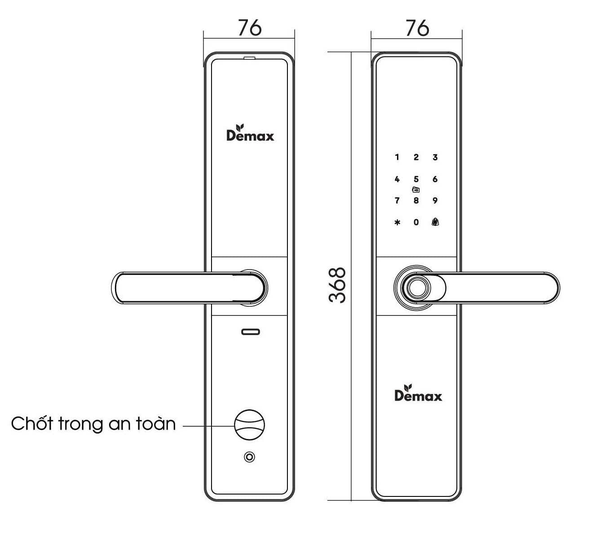 Khóa Thông Minh | EL-C68 GS