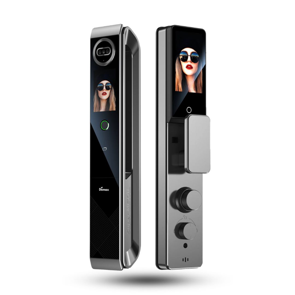 Khóa Biệt Thự Hiện Đại Face ID - 3D | EL999 CROWN CNC