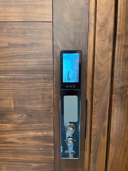 Khóa Thông Minh Nhận Diện Khuôn Mặt Face ID - 3D | EL968 GREY CNC