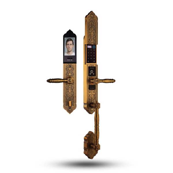 Khóa Đại Sảnh Biệt Thự Tân Cổ Điển -Fece Id 3d -EL 986 Gold