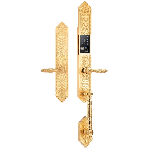 Khóa Đại Sảnh Biệt Thự Tân Cổ Điển - EL888 24K BRASS