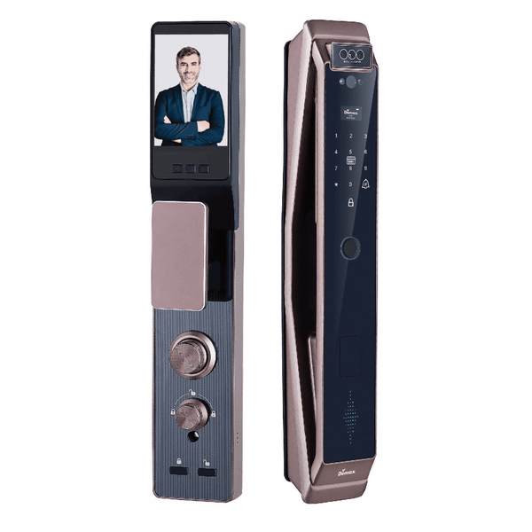 Khóa Thông Minh Nhận Diện Khuôn Mặt Face ID - 3D | EL966 BROWN CNC