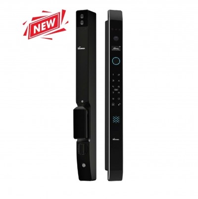 Khóa Thông Minh Chống Nước Dùng Cho Cửa Chính, Cửa Nhôm, Sắt, Inox |EL908 BL CNC Loại Wifi App Có Remote