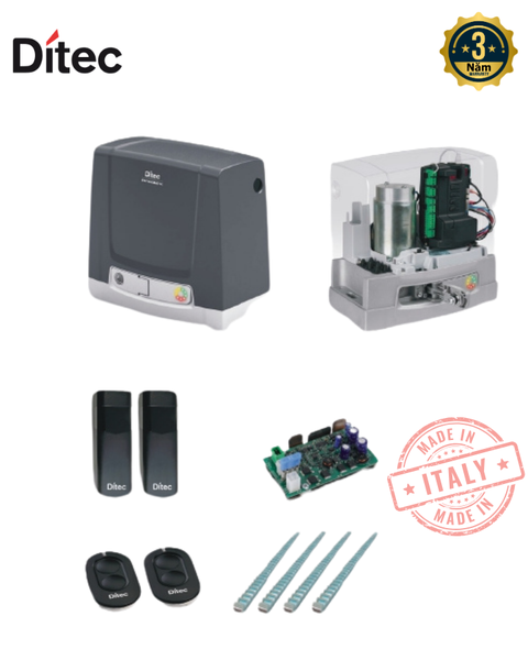 Bộ Động Cơ Cổng Trượt Ditec NEOS+ 1000EHP - 1000 Kg/Cánh