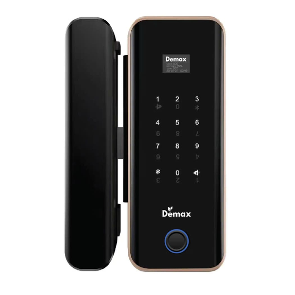 Khóa Thông Minh Tự Động Dùng Cho Cửa Kính | EL800G AC Loại Có Remote