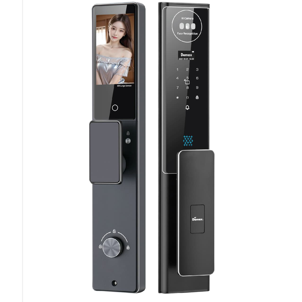 Khóa Thông Minh Nhận Diện Khuôn Mặt Face ID - 3D | EL-915 Pro CNC Loại Có Video Call