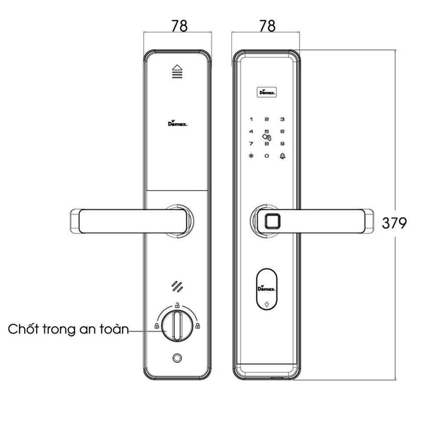 Khóa Thông Minh | EL-MS88 GB