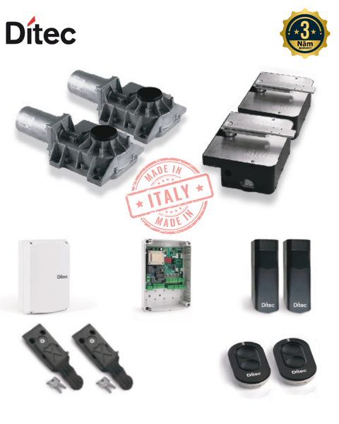 Bộ Động Cơ Cổng Âm Sàn Ditec CUBIC 6 (230V)