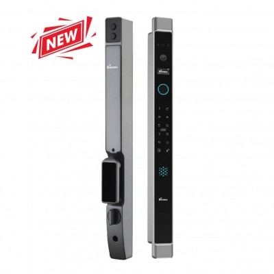 Khóa Thông Minh Chống Nước Dùng Cho Cửa Chính, Cửa Nhôm, Sắt, Inox |EL906 AG CNC Loại Wifi App Có Remote