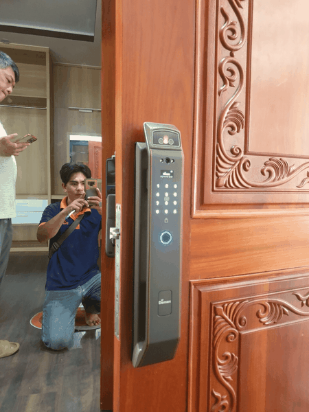 Khóa Thông Minh Nhận Diện Khuôn Mặt Face ID - 3D | EL919 AC Loại Có Remote