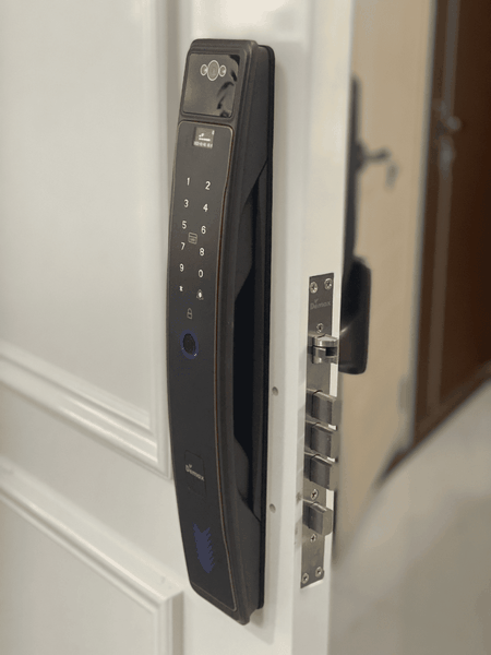 Khóa Thông Minh Tự Động - Màn Hình Chuông | SL818 AC Loại Có Remote