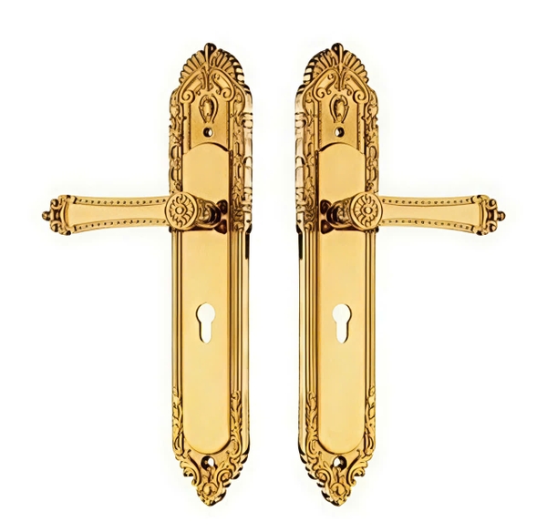 Khóa Cửa Chính CLK308 24K BRASS