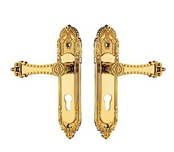 Khóa Cửa Phòng CLK250 24K BRASS