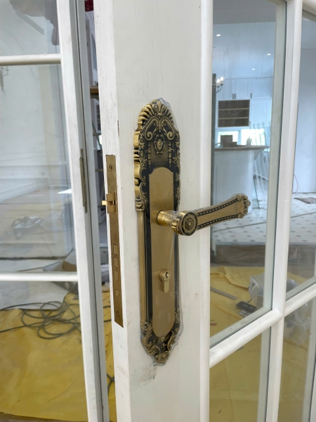 Khóa Cửa Chính CLK308 CB BRASS