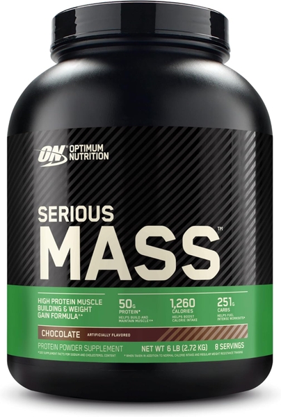 Optimum Nutrition Serious Mass 6 Lbs