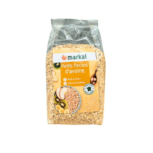 Yến mạch cán mỏng hữu cơ Markal 500g