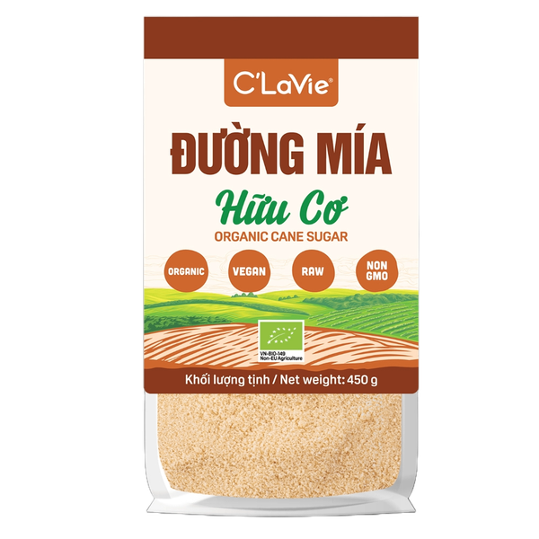 Đường mía hữu cơ C'LaVie 450g
