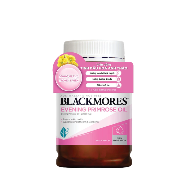 Thực phẩm bảo vệ sức khỏe Blackmores Evening Primrose Oil (190 viên)