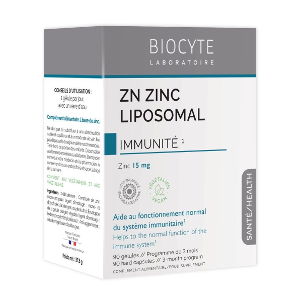 Biocyte ZN ZINC LIPOSOMAL (90 Viên)