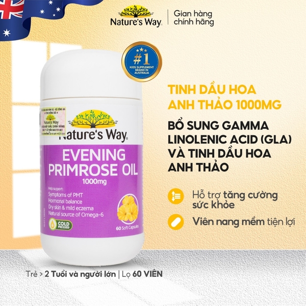 Nature's Way Evening Primrose Oil 60 Viên