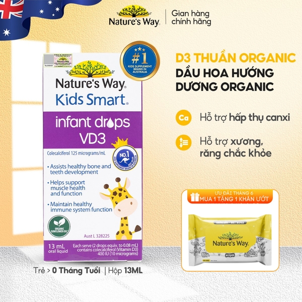 Nature’s Way Kids Smart Infant Drops VD3