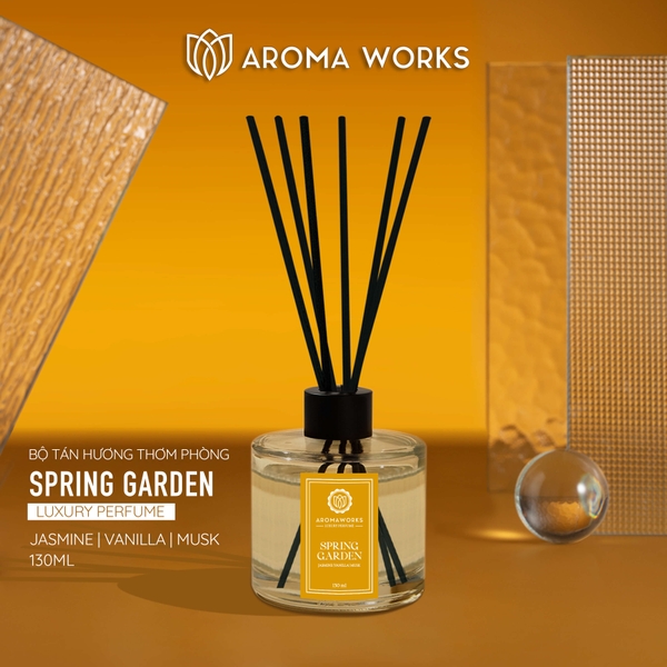 Tinh Dầu Tán Hương Thơm Phòng Aroma Works Reed Diffuser 130ml - Luxury ...