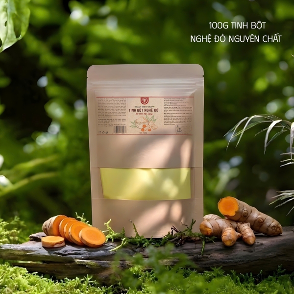 TINH BỘT NGHỆ ĐỎ 100G