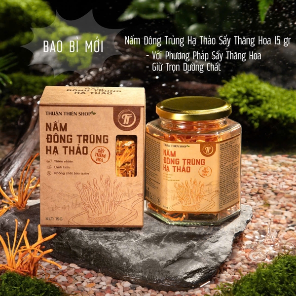 NẤM ĐÔNG TRÙNG HẠ THẢO SẤY THĂNG HOA