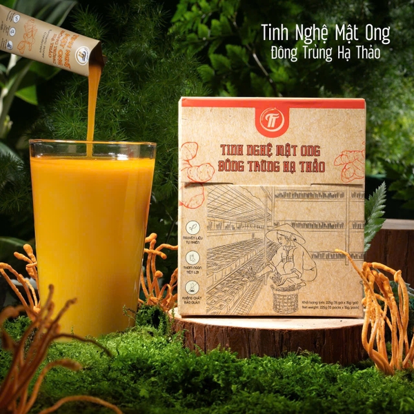 TINH NGHỆ MẬT ONG ĐÔNG TRÙNG HẠ THẢO