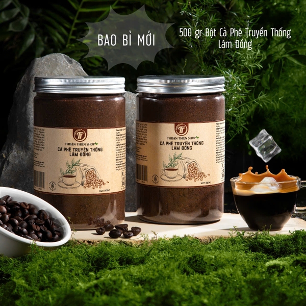 CÀ PHÊ TRUYỀN THỐNG LÂM ĐỒNG 0.5kg