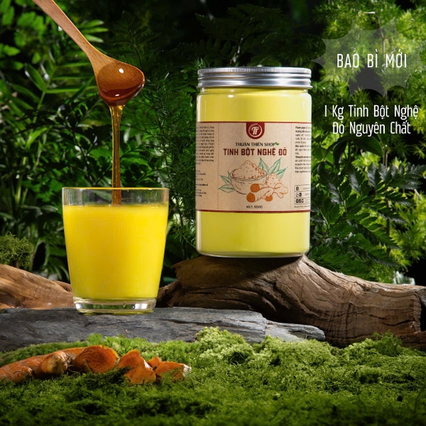 TINH BỘT NGHỆ ĐỎ NGUYÊN CHẤT