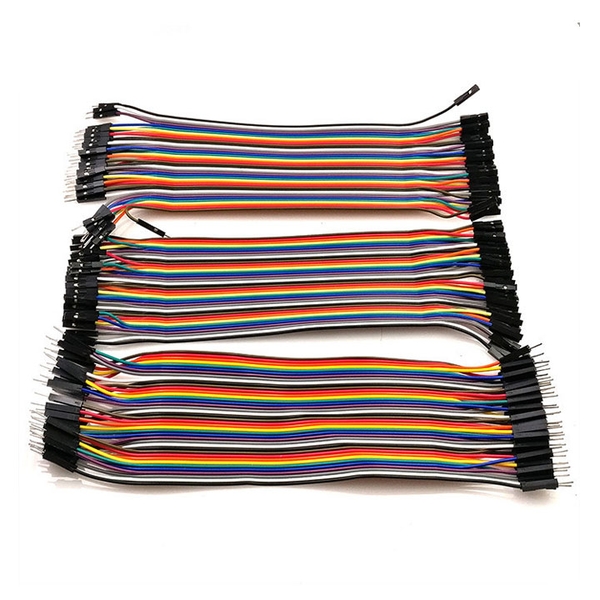 Dây Cắm Test Board 7 Màu Dài 30cm Đực-Cái/Đực-Đực-Cái-Cái