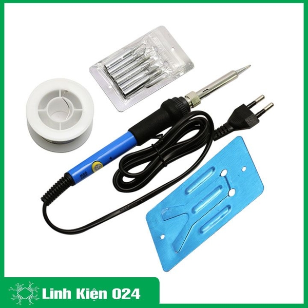 Combo Tay Hàn Điều Chỉnh Nhiệt Độ TQ936 Tặng Thiếc + Kệ Hàn + 5 Mũi Hàn