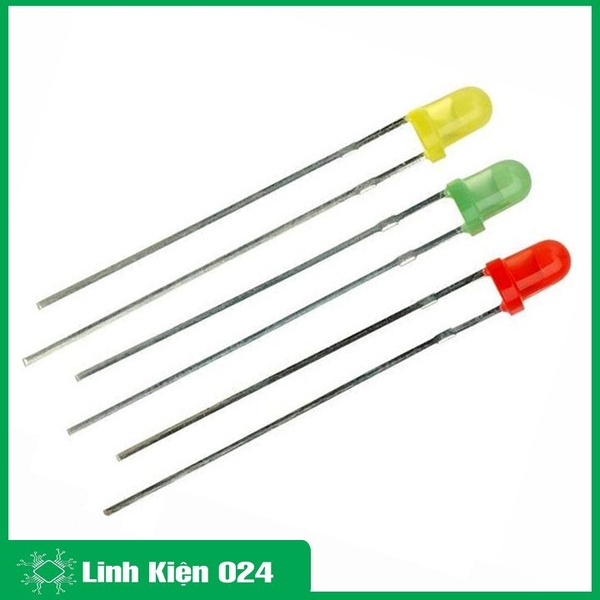 GÓI 1000 Bóng Led Phủ Màu 5mm