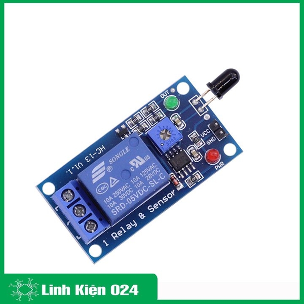 Module Điều Khiển Relay Bằng Cảm Biến Hồng Ngoại (K4B7)