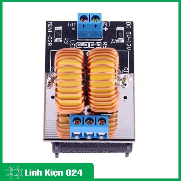 Mạch Nung Cao Tần ZVS Mini 120W 5V-12VDC (K4E7)