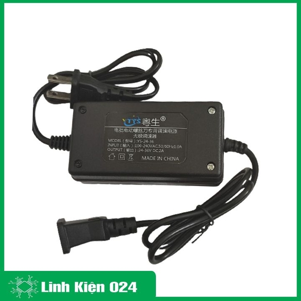 Nguồn Adapter Điều Chỉnh Điện Áp Động Cơ  Tua Vít Điện