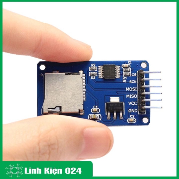 Module Đọc Thẻ Nhớ Micro SD/Micro SDHC SPI (K2K15)