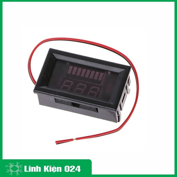 Đồng Hồ Hiển Thị Điện Áp - Dung Lượng Pin, Acquy (12VDC, 24VDC)